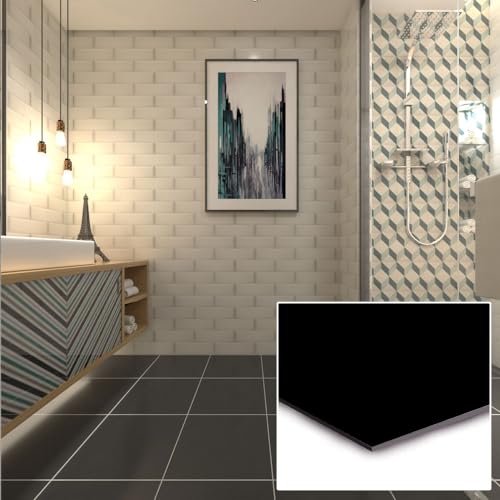 フロアタイル 大理石調 フロリングシート 貼るだけ 【25枚 約3.2畳】 厚手1.8mm PVC 防水 防汚 耐久性強 石目調 床材 接着剤不要 撥水 ペット対応 廊下 玄関 床材 DIY セルフリフォーム 大判 45.7*45.7cm 土足OK 初心者