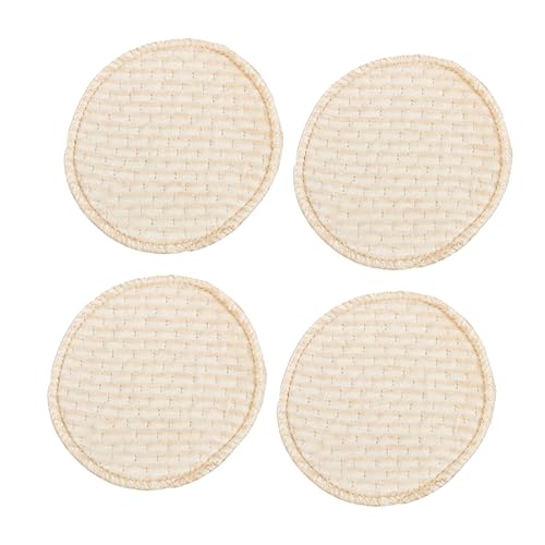 SUPVOX 4pcs Breastfeeding Pads Ultra Absorbent Washable Comfortable Nursing Pads Anti-Overflow Mat for Breastfeeding Pregnant Women