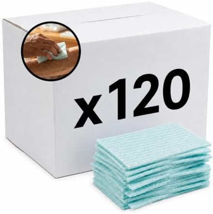 KMINA Esponjas Jabonosas Desechables con pH 5,5, sin Látex (120 u...