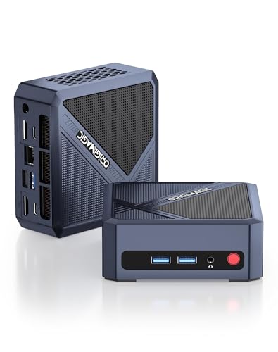 origimagic Mini PC N3 Core i7 12700H (fino a 4,7 GHz), 32 GB DDR4, 512 GB SSD, mini computer, OS 11 pro, supporto display quadruplo 4K, WiFi6/BT5.2/Ethernet 2.5G, mini desktop per casa/ufficio