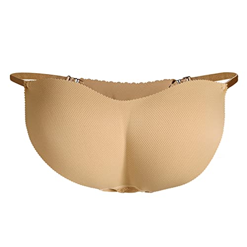 Kshcf Women Butt Lifter Panties Seamless Hip Underwear Shapewear Fake Padding Briefs Shorts Fake Ass Body Shaper,Skin Color,L #TOP8