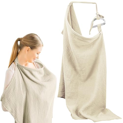 UNINGYI Stilltuch, Stilltuch für Unterwegs Stillschürze, Stillschal...