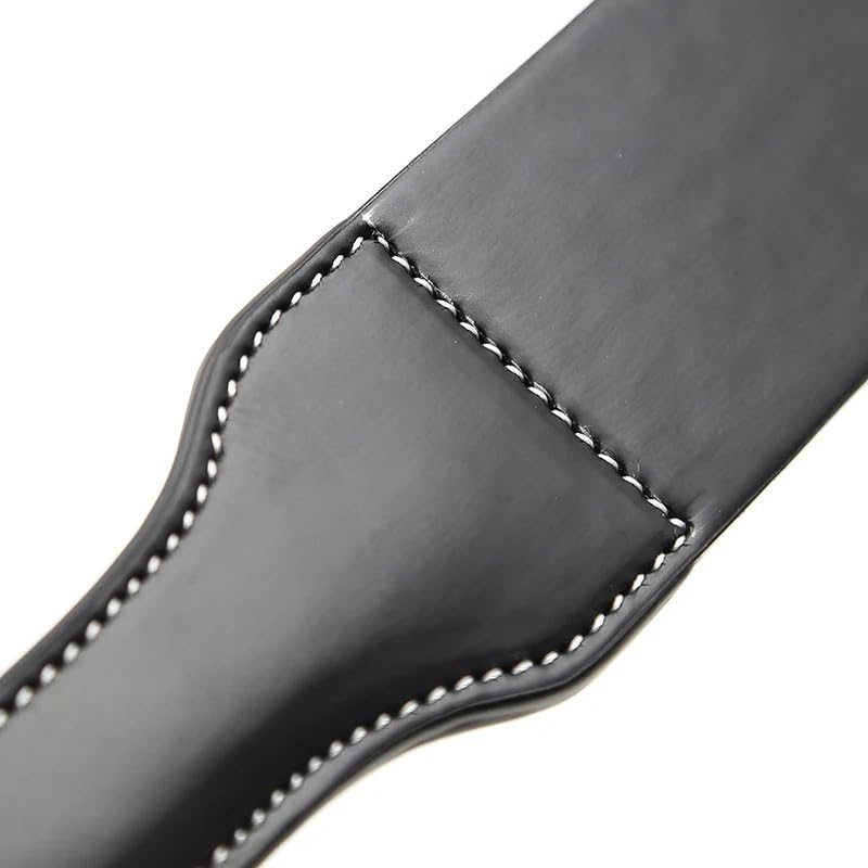 Frustino Cavallo Frustini da Equitazione con Manico Lungo in Pelle a Doppio Strato 45 cm