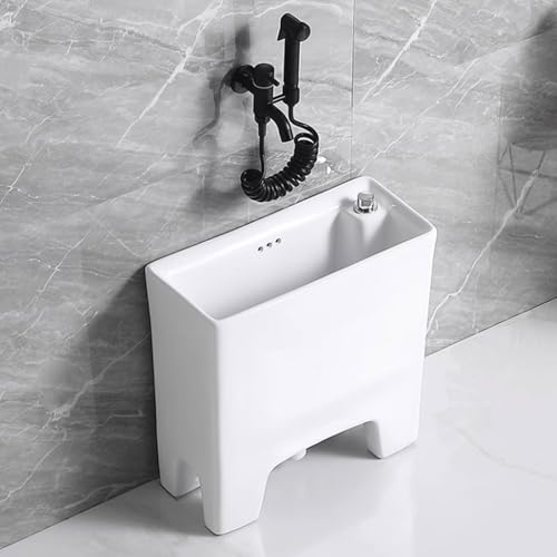 Évier à vadrouille en céramique blanche durable et esthétique pour la maison
