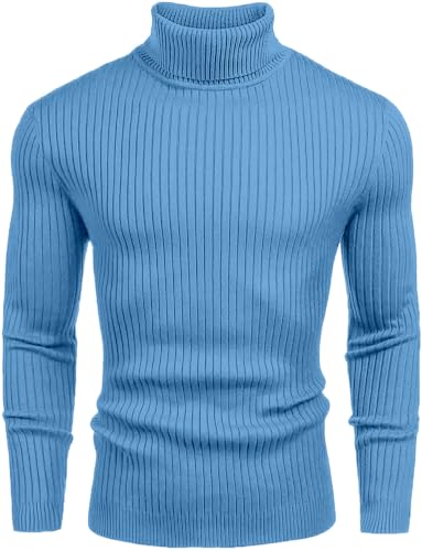 Image of NORTHWIND Men's High Turtle Neck Cotton T-Shirt