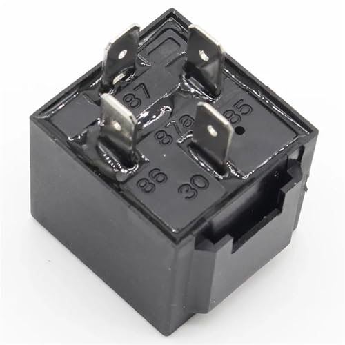 Relé para coche 12V 40A automotor kit de relés y cables 4
