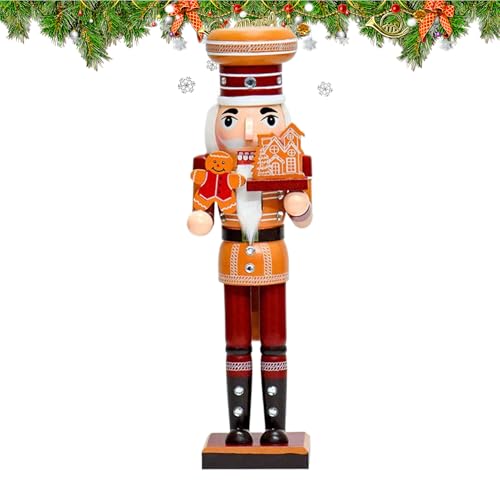 Soldat de Noël en bois pour embellir votre table de fêtes