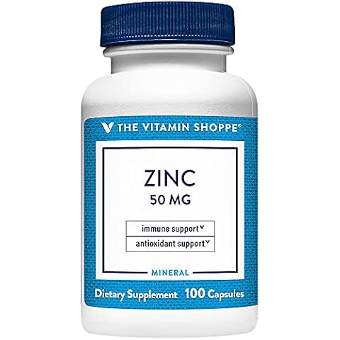 Zinc 50mg Capsules for Immune Function and Eye Health Cover