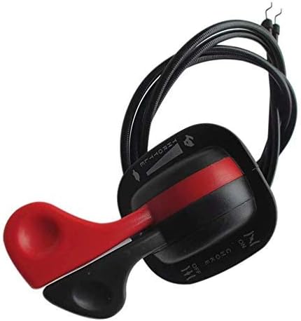 Throttle Dual Control with Choke Cables for Baron Fits Simplicity 16HP-23HP 38In -50In Replace 1734506 1734506SM 1727223 1727223SM 1734505SM 1721950 5048943 1921950