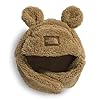 The North Face Baby Bear Trapper | Warm Winter Hat for Toddlers with Soft Fleece Lining, Cute Bear Ears & Cozy Earflaps, Teddy Brown, 0-12 Months
