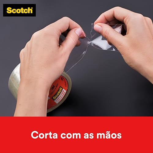 Scotch, 3M, Fita de Empacotamento, Corta Fácil – 45mm x 40m