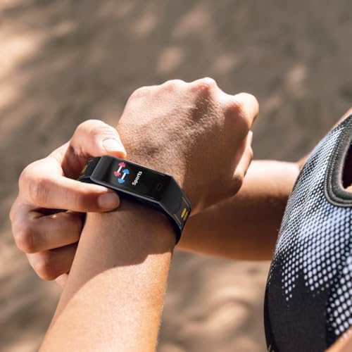 Moodix WE23K10B Akıllı Bileklik Siyah-Sarı - Görsel 7