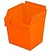 Slatbox brand, Storbox Cube model Slatwall Storage / Display bin, Plastic (polypropylene), 5.87
