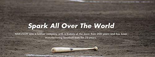 Hakusoh Spark Fungo -Power- 36" [Maple X Ho Composite Fungo] Baseball Bat Self Defense [Made In Japan] 20Oz #TOP3