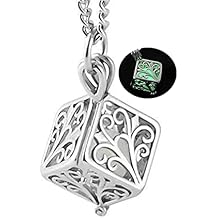 Wishing Tree Luminous Stone Necklace for Women,Mood Necklace,Christmas Tree Necklace, Christmas Gifts for Lovers and Friends