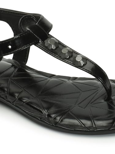 Image of ELLE womens Fashionable Backstrap Comfortable Flats for Daily Use I Work Use I Casual Use I Party Use I El-js-wn-33 Flat Sandal