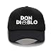 Produktbild Axlgw Don Diablo Baseballkappe Herren Damen Sonnenmütze Graffiti Baseballkappe Hohe Qualität Mehrfarbig Sommermütze Rot