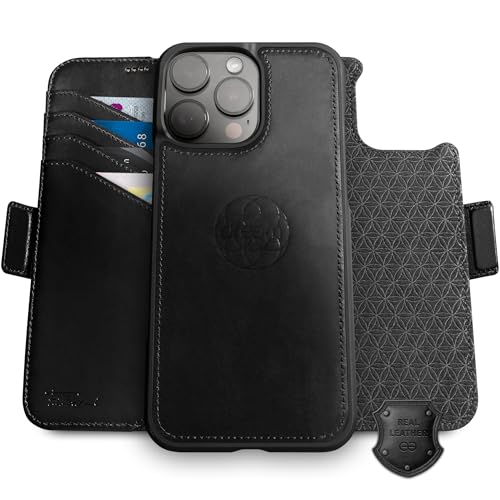 Dreem Fibonacci Wallet Case for iPhone 16 Pro Max / 2-in-1 shockproof...