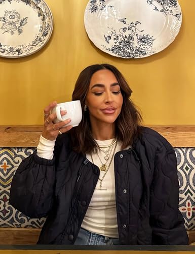 Rixiland Cozy Cropped Black Quilted Jacket for Women – Your Go-To Lightweight Puffer for Chilly Days! - Image 2