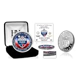 Highland Mint Pittsburgh Steelers vs. New Orleans Saints Paris Limited-Edition 2026 International Games Color Silver-Plated Game Flip Coin