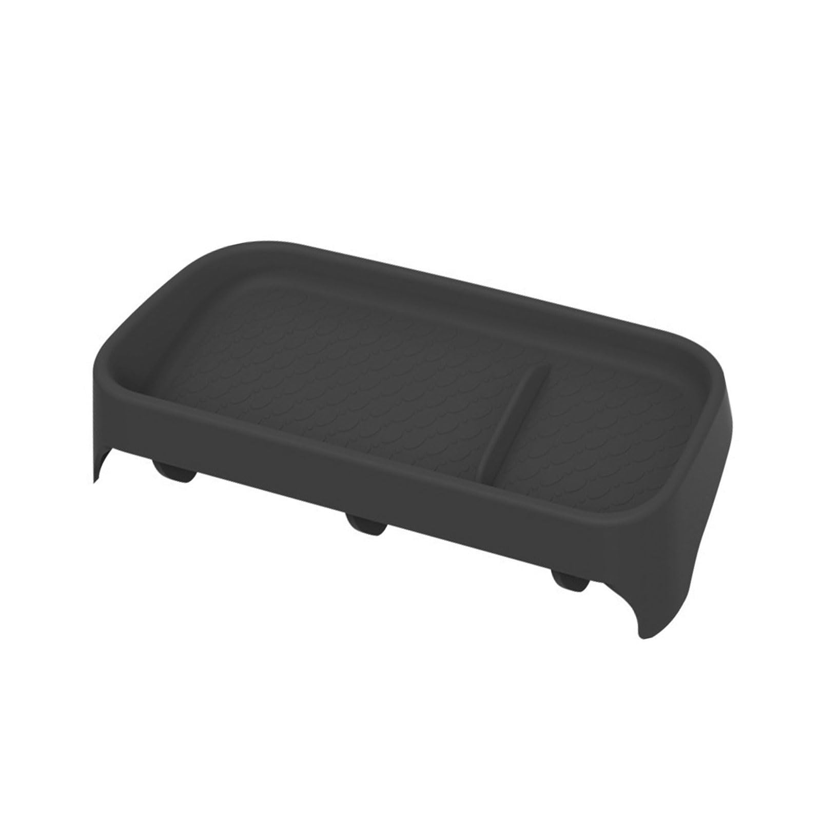 NEWFT Vehicle Storage Box Sturdy Silicone Materials Protects Valuables From Damage for Quick Access Silicone Container Stylish Car Accessories