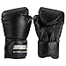 Hbao 2pcs Adultes Homme/Femme Boxe Formation Combattant des Gants d'éponge de Kickboxing (Color : Black)