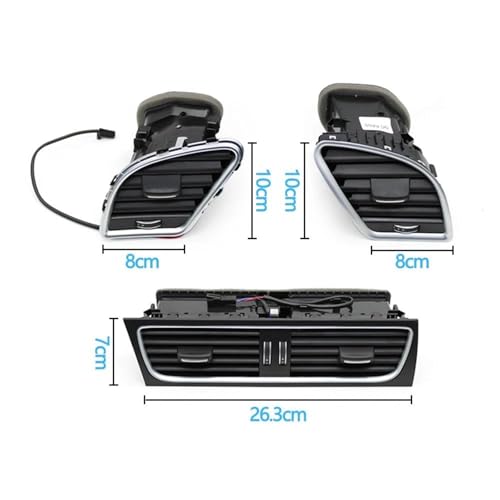 Grille d'aération centrale résout problème ventilation Audi A4 A5 LHD - 2