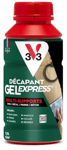 V33 Décapant gel express multi-supports 0,5L
