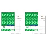 SIGEL RP510 Rapport/Regiebericht A5, 100 Blatt (Packung mit 2)