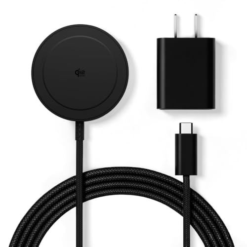Magnetic-25W-Wireless-Charger-5FT-Qi2-Fast-Charging-Pad-for-MagSafe Magnetic 25W Wireless Charger, 5FT Qi2 Fast Charging Pad for MagSafe - Image 1