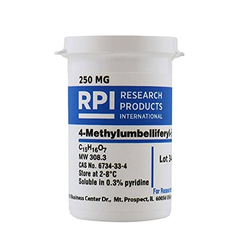 Research Products International 4-Methylumbelliferyl-β-D-Xylopyranoside, 250 Milligrams - RPI