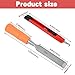 Xiaokeis Golf Grip Tape Stripper Remover Tool with Golfs Hook Blade for Graphite and Steel Shafts Tape Remover,Golf Grip Repair Kits,Ideal Gift for Men and Women