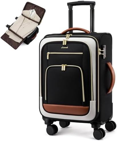 LOVEVOOK Carry on Luggage 22x14x9 Airline Approved, 22 Inch Large...