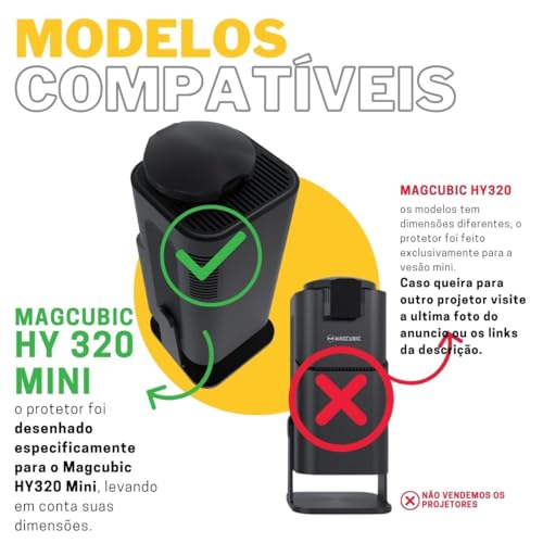 Kit Completo: Suporte de Parede ou Teto, Protetor de Lente e Suporte para Controle Compatível com Pr