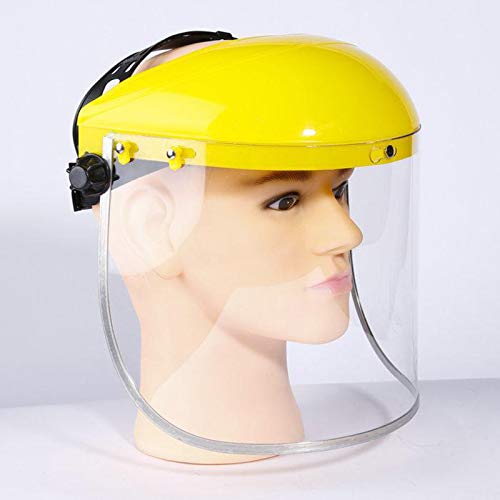 #N/a Anti Fog Full Face Shield Head-mounted Segurança Anti-respingo Óculos Claros Viseira Soldagem M