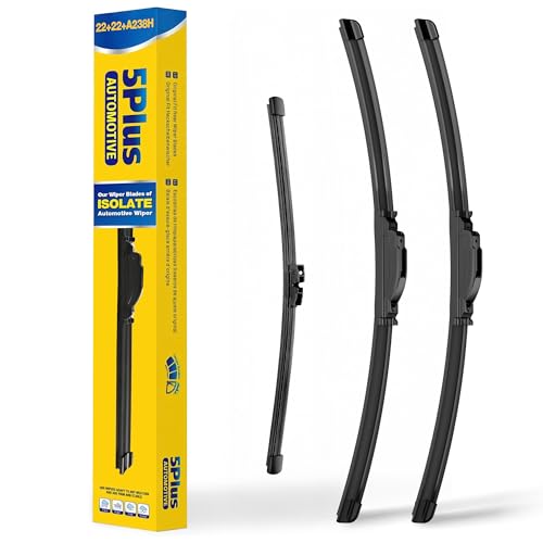 Image of Wipers Replacement for Ford Expedition 2018-2022,Lincoln Navigator 2017-2021 Windshield Wiper Blades,22 inch+22 inch+11 inch Wiper Blades - Factory Fit & All-Season OEM Quality (Pack of 3)