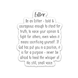 Swaygirls faith stickers | Religious Christian Jesus God Bible stickers for your laptop, hydro flask, etc | Be an Esther