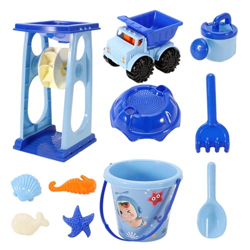 Jeu de sable et seau pelle accessoires plage pour parc d'attractions et jardin