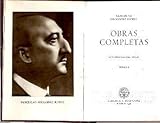  OBRAS COMPLETAS. TOMO I.