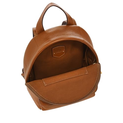 Fossil Women's Blaire LiteHide™ Leather Mini Backpack Purse Handbag, Saddle (Model: ZB1987216) by Fossil - Image 5