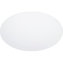 PATIKIL 9" Diameter Lampshade Diffuser, 2mm Thick Round Diffuser Sheet for Drum Lampshades, Pendants Light, DIY Light Shield, Frosted White