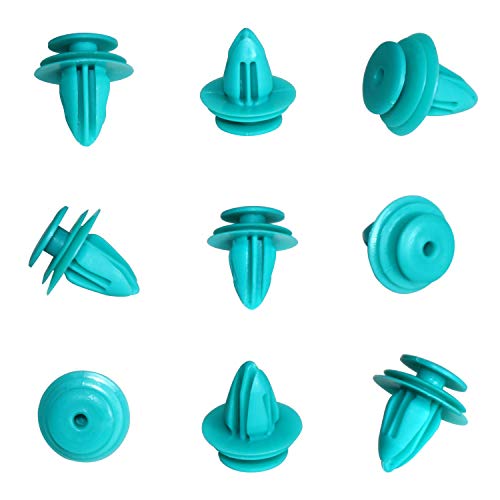 Trim Panel Retainer Clips For Toyota Push Fastener Clips Door Trim Clips Car Push Type Rivet Pin Clips Nylon 100 Pcs With One Plastic Fastener Remover #TOP2