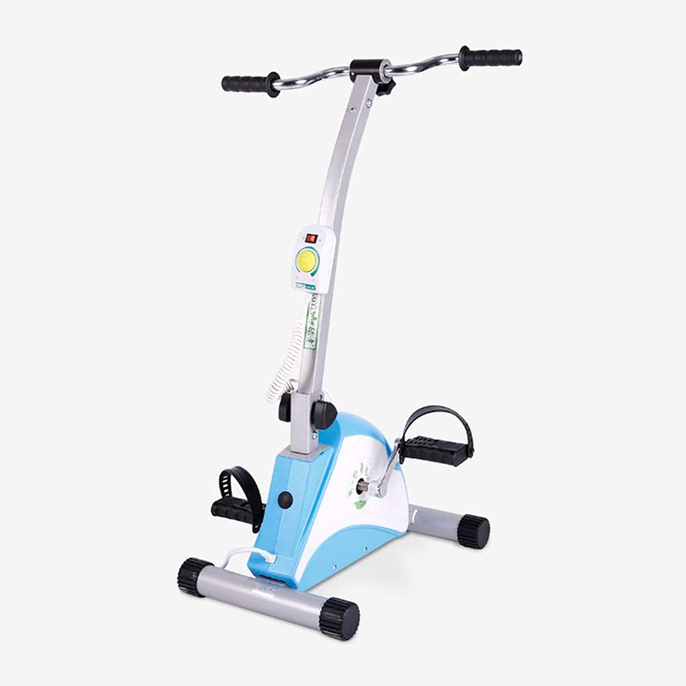 Fitness Equipment Exercise Bike Pedal Exerciser Training Bicycle for Leg and Arm, Rehabilitation Training Physiotherapy Machine for Adults