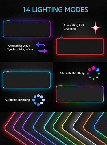 Utechsmart Venus Mmo Gaming Mouse And Rgb Gaming Mouse Pad Bundle #TOP4