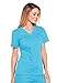Cherokee Women's V-Neck Top, Turquoise, XX-Large