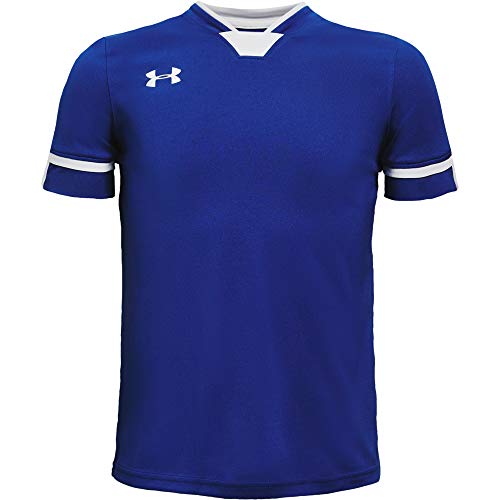 Under Armour Squad Jersey manches courtes garçon en tissu technique ultra-léger