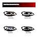 LDGSUPH LED Headlights Compatible For VW Golf MK7.5 TSI TDI Variant Halogen 2017-2020 [not Fit GTI/GTD/Rline/MK7] Front Lamps Assembly