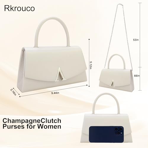 Image of Evening Clutch Purse for Womens Crossbody Shoulder Handbags Wedding Bag Cocktail Purses with Detachable Chain