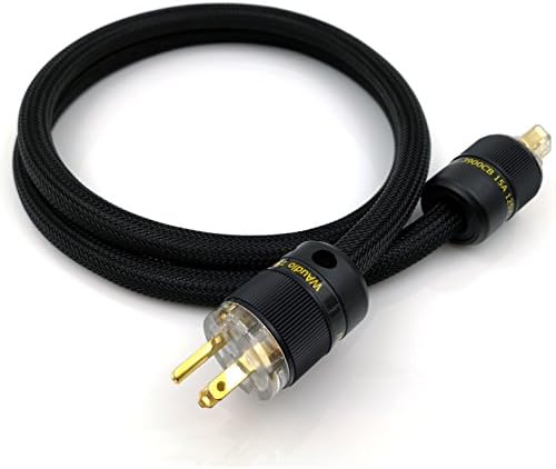 Audiophile AC Power Cable - WAudio 10AWG HiFi Power Cord 3.3FT