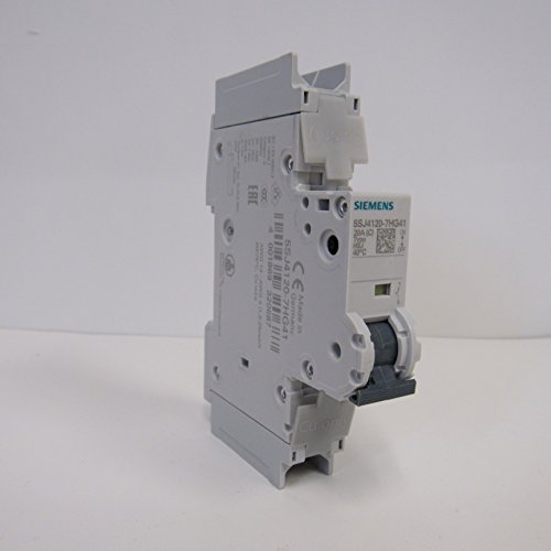 Siemens 5SJ4120-7HG41 120/240V 20 Amp 1 Pole Mini Circuit Breaker